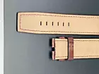 Genuine brown Chronographe Suisse Cie croco strap 23x22m