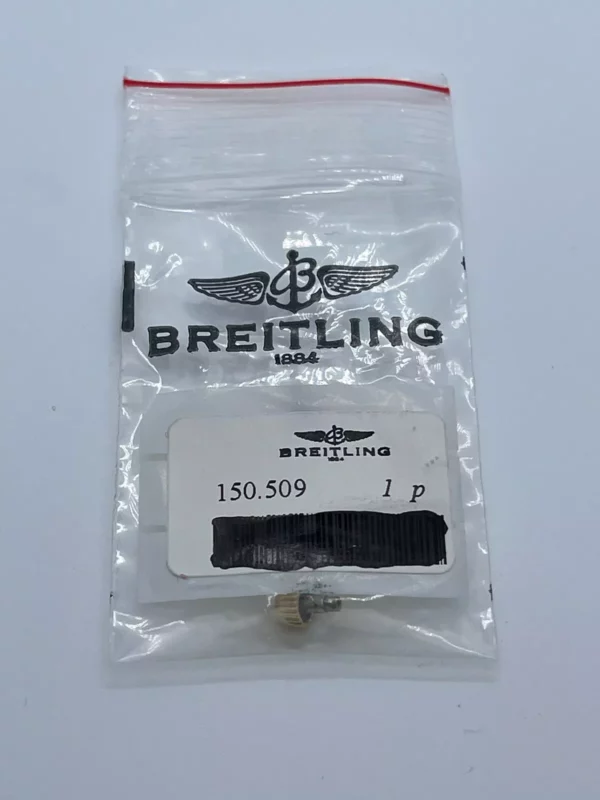 Genuine Breitling Crown, Steel, Ref/150.509 / Authentic Breitling Crown
