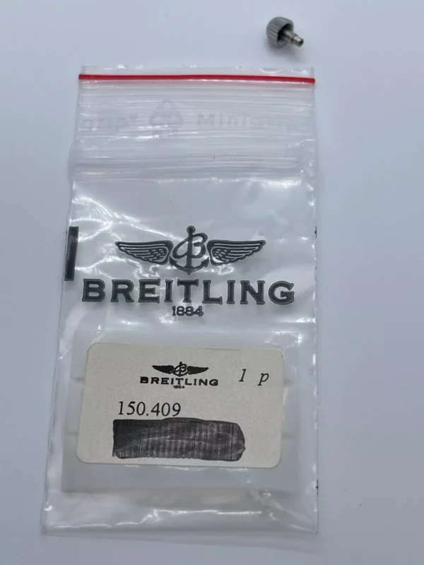 Genuine Breitling Microbeaded Crown Ref/150.426 / Authentic Breitling Crown