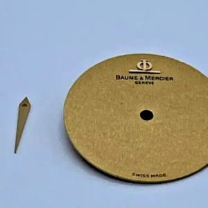 Genuine Baume and Mercier Dial for Model Linea, Ref/ 36636 and Needles Dial
