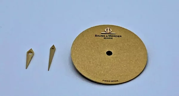 Genuine Baume and Mercier Dial for Model Linea, Ref/ 36636 and Needles Dial