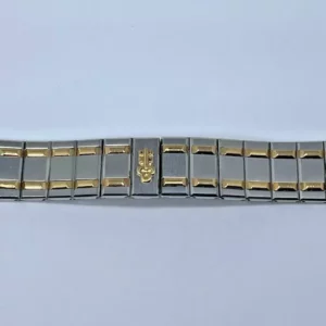Bracelet Corum acier/or ref 039.610.21 pour Corum Admirals cup classic