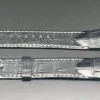 Bracelet Corum Noir Surpiqure Gris pour ADC44 L allig noir/gris ref 0480/00611. – Image 3