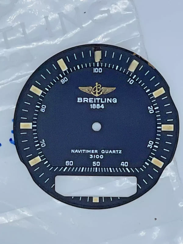 Genuine Breitling dial Navitimer black, Référence : 3100 / 410B118 / Cadran