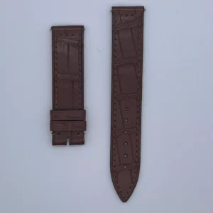 FranckMuller brown strap/Bracelet Franck Muller croco marron 16x16mm avec pompes