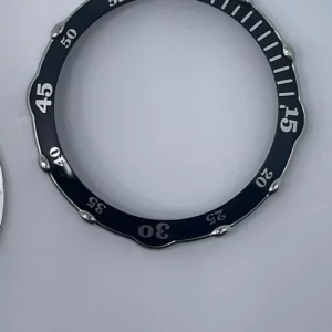 Lunette Bubble Chrono Acier Corum réf 185.80.20/ Corum Steel Bubble Chrono Bezel