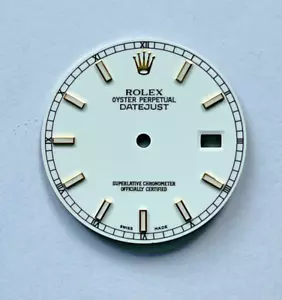 Authentic ROLEX Datejust white dial diameter 28 mm