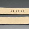 Bracelet Corum Noir Surpiqure Gris pour ADC44 L allig noir/gris ref 0480/00611. – Image 2