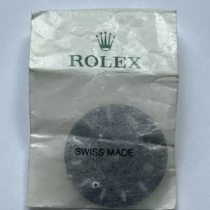 Genuine ROLEX Datejust dial black, 28mm / Cadran ROLEX Datejust noir, 28mm