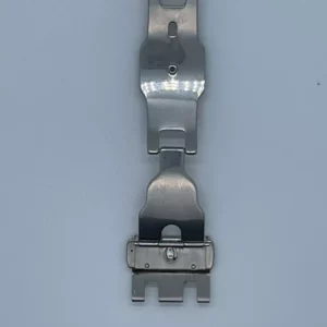 Boucle double déployante Ulysse Nardin acier poli 19mm