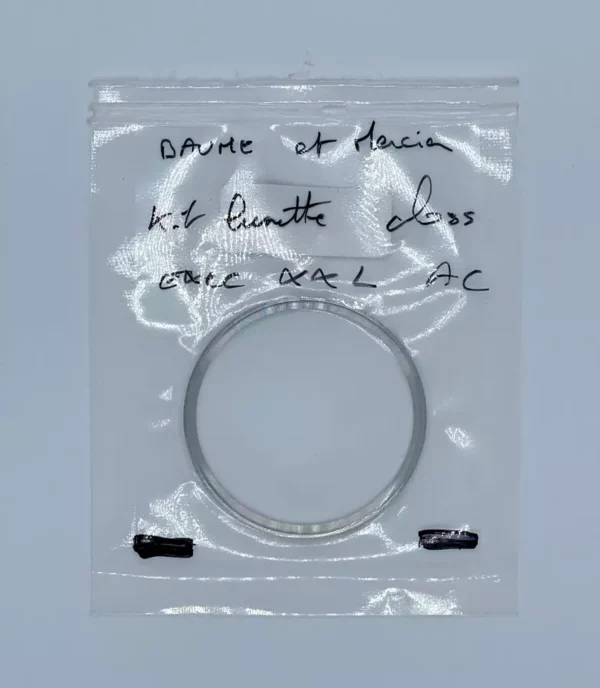 Genuine Baume and Mercier bezel steel Ref MX006FX2 / Lunette Baume et Mercier