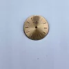 Genuine Baume and Mercier dial, for a classic watch, yellow gold colour – Image 3