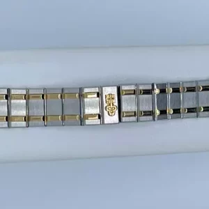 Bracelet Corum acier/or ref 039.610.21 pour Corum Admirals cup classic